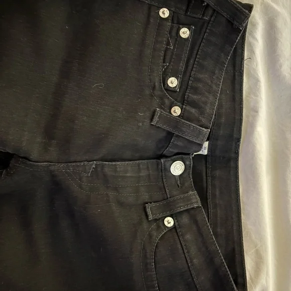 True Religion Black Jeans - Picture 5 of 7